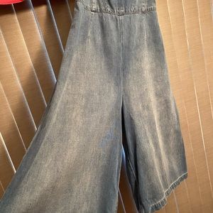 Guess denim culottes jumpsuit
